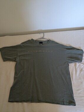 Mendocino Men's Olive Green Short-Sleeve Graphic Tee
